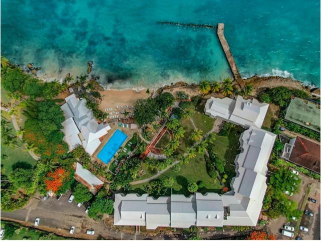 Beau Studio Lumineux Vue Mer Acces Plage Et Piscine Le Gosier  Exteriér fotografie